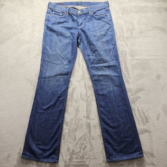 Citizens Of Humanity Kelly Stretch Low Waist Bootcut Jeans Women’s Sz 31 Dark - Picture 1 of 12